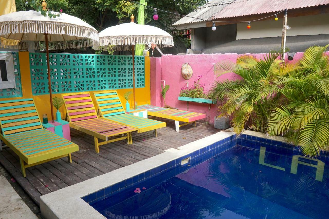 Hostel La Favela Gili Trawangan Zewnętrze zdjęcie