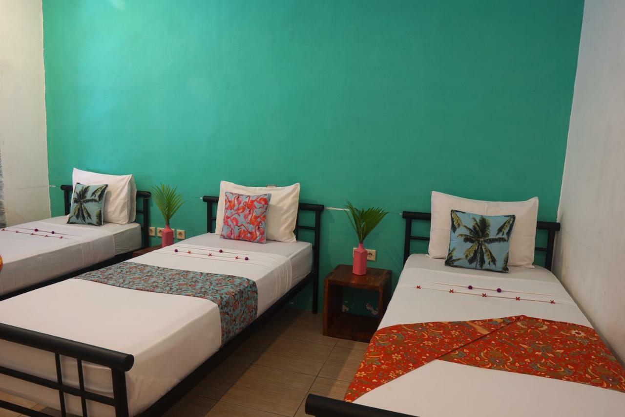 Hostel La Favela Gili Trawangan Zewnętrze zdjęcie
