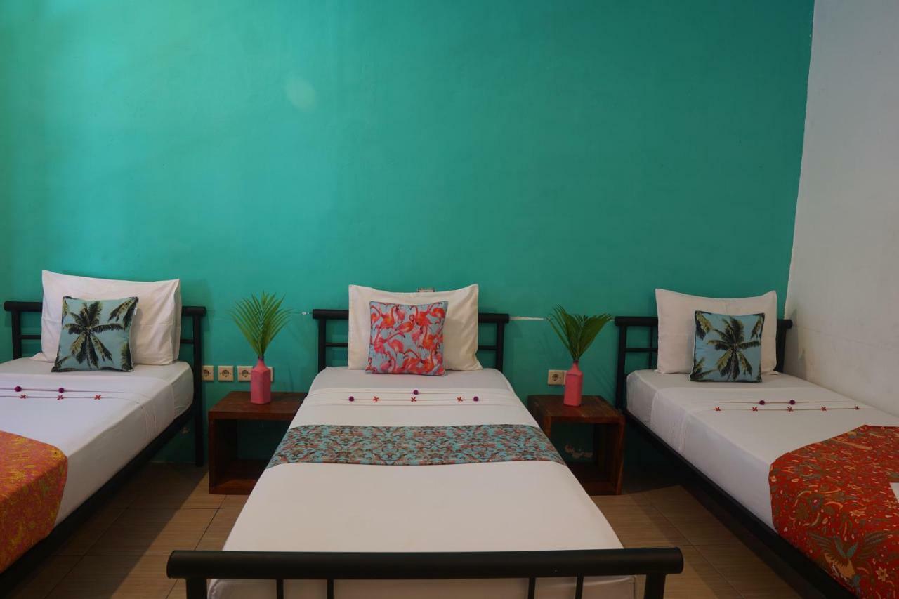 Hostel La Favela Gili Trawangan Zewnętrze zdjęcie