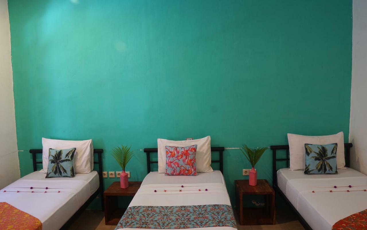 Hostel La Favela Gili Trawangan Zewnętrze zdjęcie