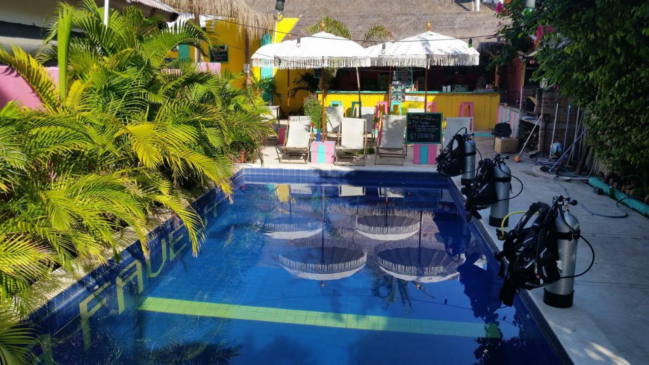 Hostel La Favela Gili Trawangan Zewnętrze zdjęcie