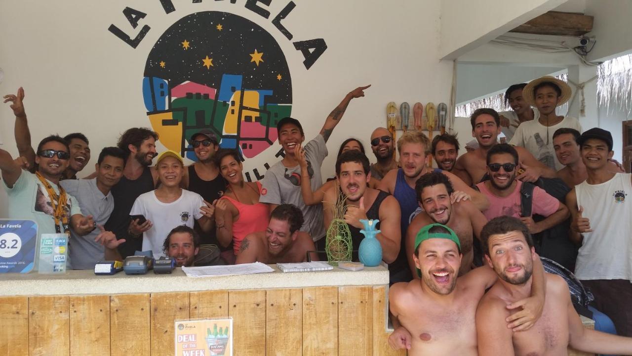 Hostel La Favela Gili Trawangan Zewnętrze zdjęcie
